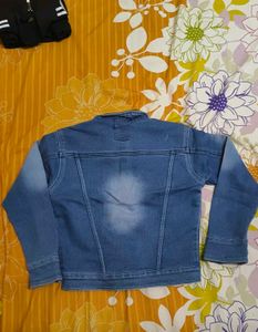 Kids Cool Denim Jacket with Patches