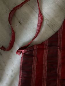 Striped Cotton Apron