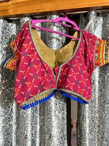 Vibrant Embroidered Folk Skirt