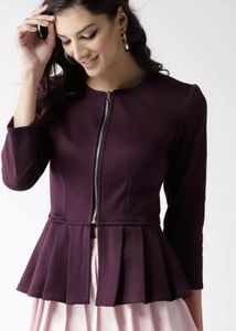 Chic Peplum Blazer