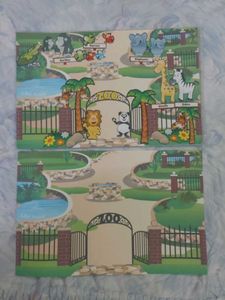 Make - A- Zoo Animal Sticker Sheets