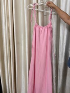 Trendy Baby Pink Bodycon Dress