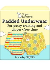 Superbottoms Padded Underwear Size 2 Pack Of 3
