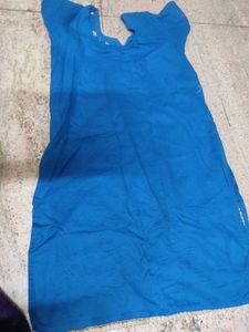 Royal Blue Embroidered Salwar Suit