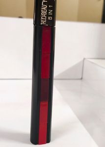 Combo Of Huda Beauty 5 in 1 Creamy Matte Lipstick (Red Edition)