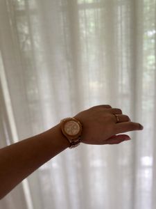 Fossil Rose Gold Watch with Original Tin
