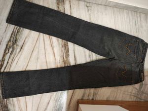Classic Dark Wash Denim Jeans