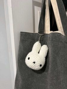 Cute Crochet Bunny Keychain