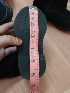 KIDS Black Slouch Boots