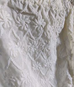 Chikankari Embroidered Palazzo Pant