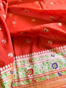Pure Silk Paithani Banarasi