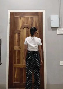 Polka Dot Wide Leg Pants