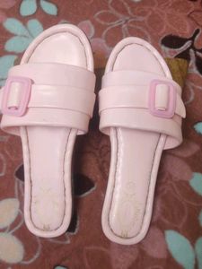 Cute Pink Slide Sandals