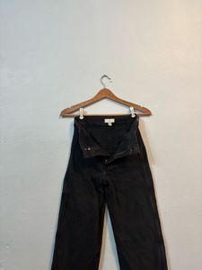 H&amp;M Black Wide Leg Jeans