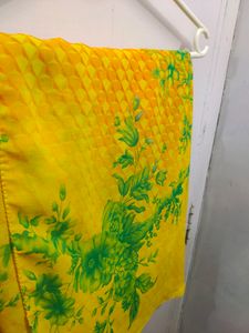 Beautiful Mustard Saree