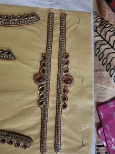 Embellished jacket design work
