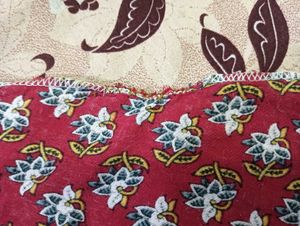Maroon Floral Print Kurta Set