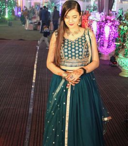 Stunning Teal Lehenga Choli