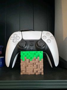 PlayStation 5 Controller Stand minecraft 3d print