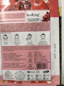 Masking Sheet Mask Each Price Is 49