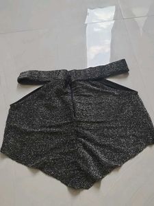 Sparkly Black Mini top