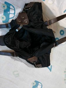 Stylish Y2k vintage Black &amp; Brown Shoulder Bag