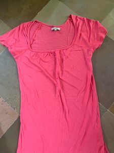 Cotton hosiery long T-shirt