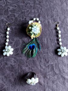 Jwellery  Earrings Ring And Brouch