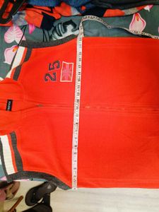 🇳🇿💫🎀Men's coral Sleeveless Hoodie Jacket
