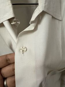 Classic Cream Long Sleeve Shirt