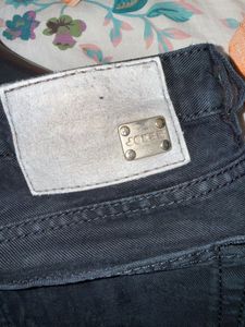 Classic Black Heavy Denim Jeans
