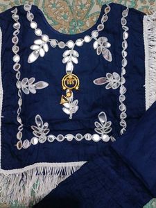Designer Navy Blue Set