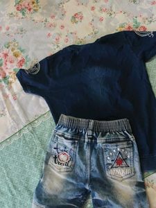 Boys Denim Outfit Set