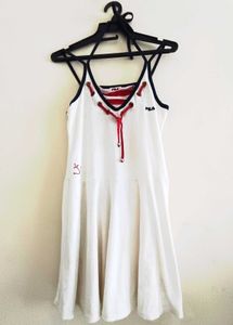 Fila White Dress - Casual Chic