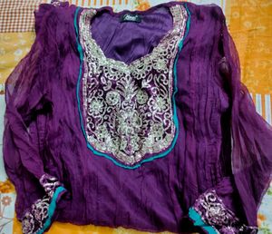 Festive  Shimmer Style Kurti !
