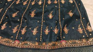 Teal Rajputi Poshak