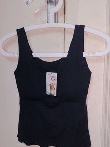 Comfortable Black Camisole Slip