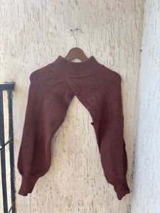 Chic Knit Sweater Wrap