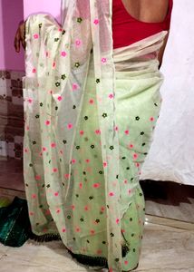 Light Green Saree