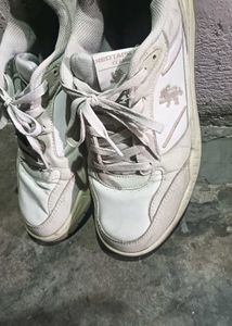 Red Tape Men's White Lace-Up Sneakers