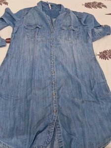 Denim Shirt Dress