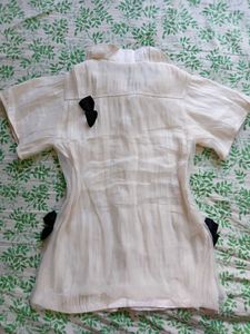 🎀🕊️ Coquette White Baby Doll Top 🕊️🎀
