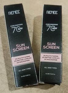 RENEE Pore Minimising Sunscreen SPF 70 pack of 2🌸