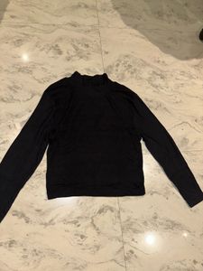 Classic Black Long Sleeve Top