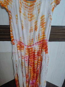 Bohemian Tie-Dye Maxi Dress