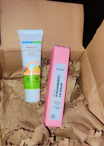 Mamaearth Vitamin C Face Cream &amp; Lip Balm