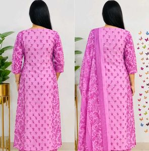 ♥️🩷💜3 Kurta Sets Combo Of