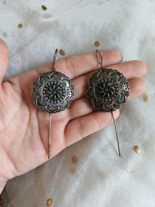Boho Mandala Ear Cuff Earrings
