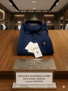 Polo Ralph Lauren Navy Blue Shirt [ L Size ]