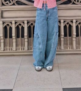 Trendy Baggy Cargo Jeans
